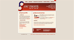 Desktop Screenshot of gsc.com.tr